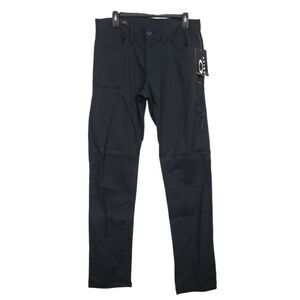 NWT Oakley Icon 5 Pocket Pant sz 32/34 Black Slim Straight Stretch Chinos Casual